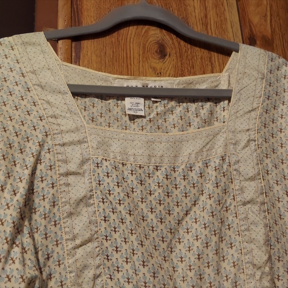 Max Studio Vintage style blouse - Picture 2 of 4